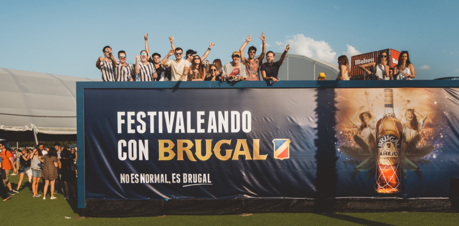 Festivaleando con Brugal. La activación del patrocinio. Gamering